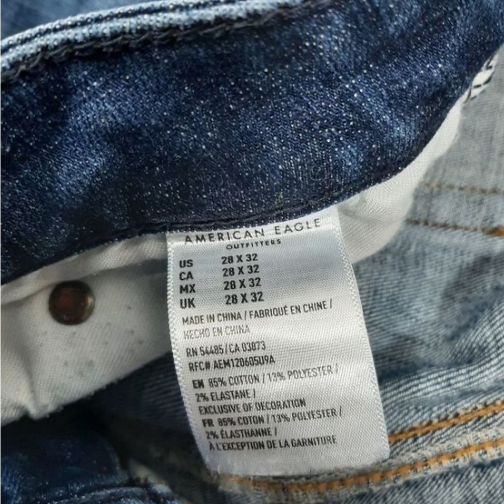 Men's American Eagle Next Level Air-Flex Athletic Jeans Size 28 x 32 - Picture 5 of 6